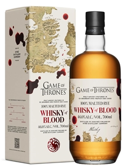Game of Thrones x Kyro Whisky of Blood Finnish Malt Rye Whisky 70 cl 46%